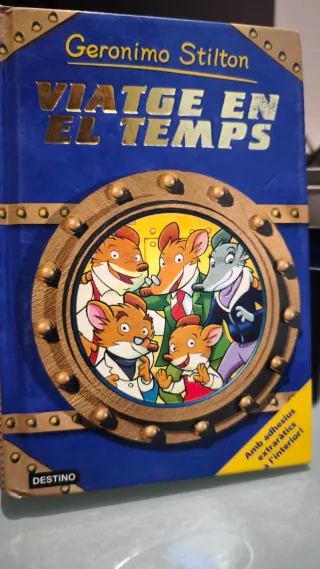 G.Stilton pack 5 llibres barreja català i castellà