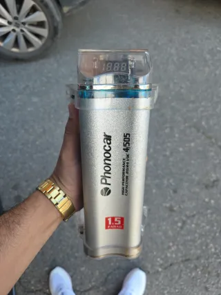 Phonocar 1.5 Farad Capacitor Car Audio