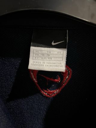 Sudadera Nike FC Barcelona Azul Roja de niño