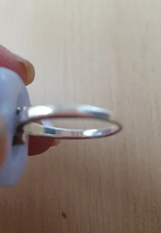 Anillo Tous Oso Azul y Plata