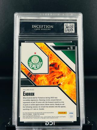 Cromo Endrick Rookie Panini Score 10 ICG