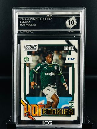 Cromo Endrick Rookie Panini Score 10 ICG