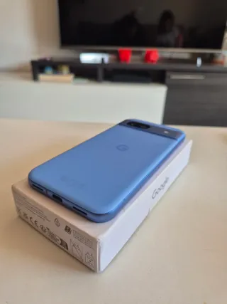 Google Pixel 8a 128GB Azul como nuevo + funda