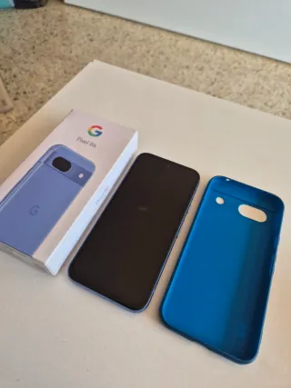 Google Pixel 8a 128GB Azul como nuevo + funda