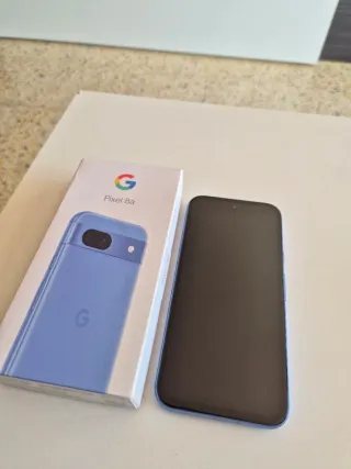 Google Pixel 8a 128GB Azul como nuevo + funda