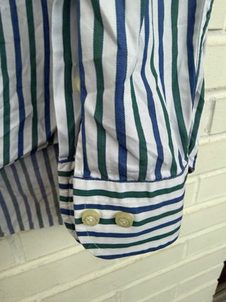 VINTAGE camisa a rayas BURBERRY talla 5 - XL