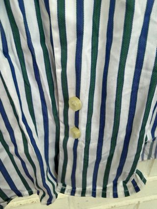 VINTAGE camisa a rayas BURBERRY talla 5 - XL