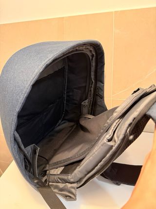 Mochila antirrobo XD DESIGN azul/gris