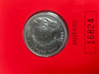 Moneda 12 Euros España 2002 Presidencia UE