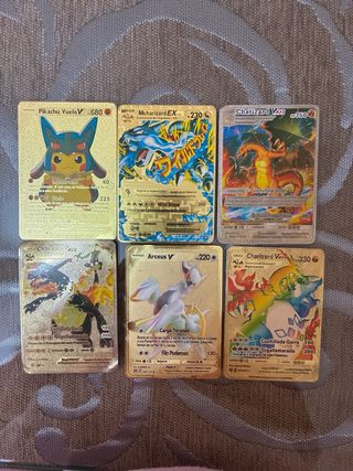 Cartas Pokémon Variadas