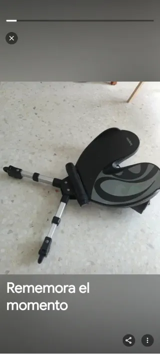 Plataforma universal para cochecitos