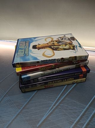 DvD, 6 películas infantiles