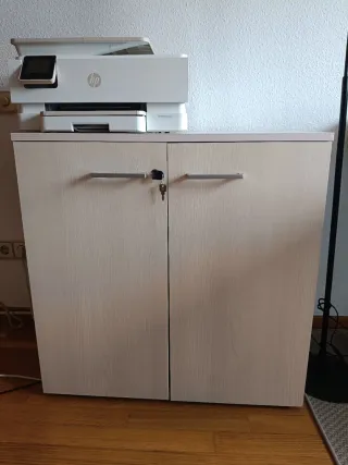 Armario Oficina Ofiprix Beige/Blanco