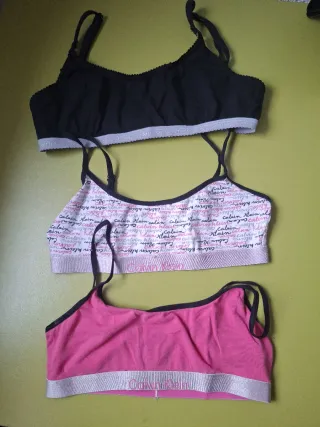 Pack 3 Sujetadores Deportivos Niña