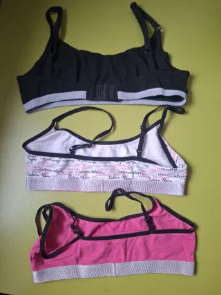 Pack 3 Sujetadores Deportivos Niña