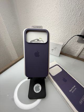 Funda MagSafe iPhone 17 Pro/Max Morada