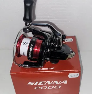 2 Carretes Shimano Sienna 2000 Nuevo