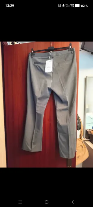 Pantalón gris de vestir