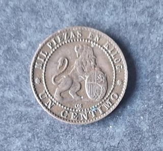 1 CENTIMO DE 1870 DEL GOBIERNO PROVISIONAL