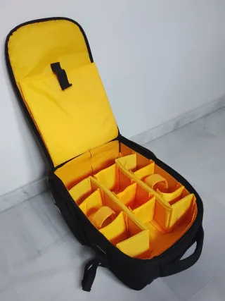 Mochila Fotografía Negra