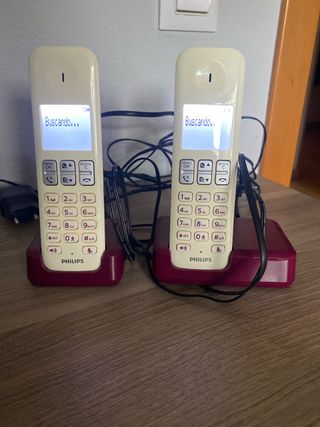 Dúo Teléfonos Inalámbricos Philips