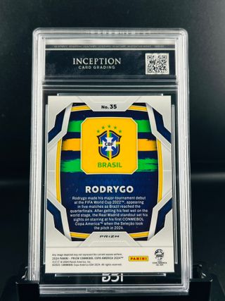 Cromo Rodrygo Panini Prizm Copa America 2024