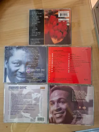 Lote 5 CDs Blues y Soul