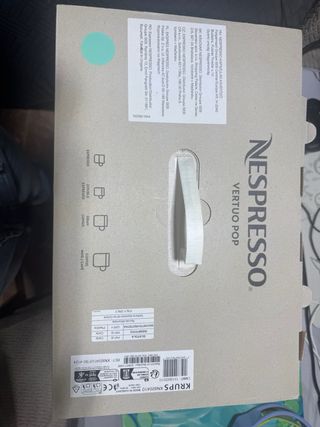 Cafetera Nespresso Vertuo Pop