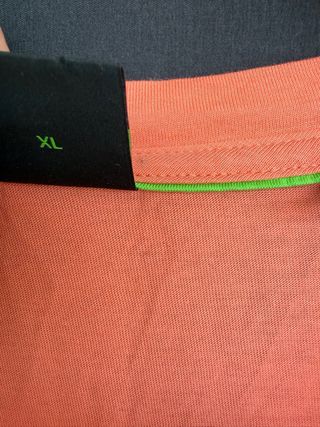 Camiseta naranja manga corta HUGO BOSS talla XL