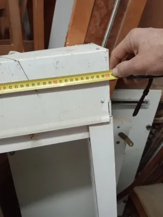 Ventana corredera aluminio blanco