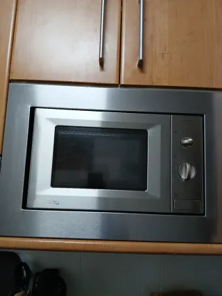 Microondas integrable acero inoxidable