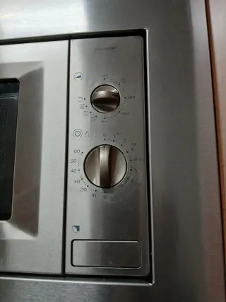 Microondas integrable acero inoxidable