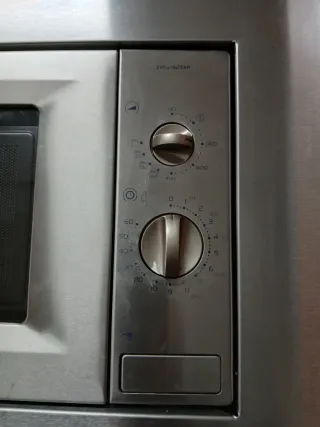 Microondas integrable acero inoxidable