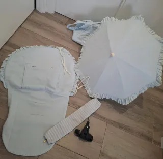 Conjunto completo para silla bebé Artesania Chari