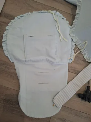 Conjunto completo para silla bebé Artesania Chari