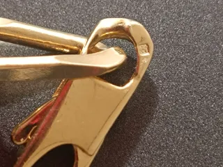 Pulsera chapada en oro 18k-unisex