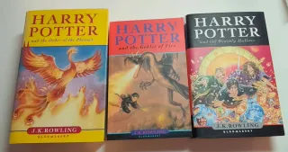 Libros Harry Potter en inglés