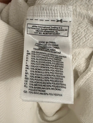 Felpa con cappuccio Adidas Originals bianca