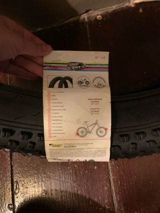 Cubierta Bicicleta 26x4