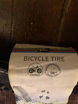 Cubierta Bicicleta 26x4