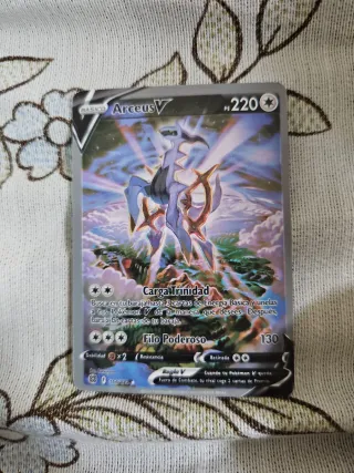 Carta Pokémon Arceus V 166/172
