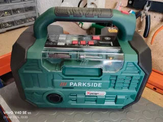 Compresor Parkside X20VTEAM nuevo NO HAGO  ENVIOS