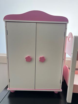 Pack Juguetes Bebé: Armario, Cuna y Sillas Coche