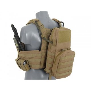 Mochila táctica negra