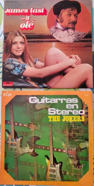 Vinilos James Last y Guitarras en Stereo