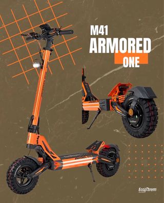 Patinete Eléctrico Ecoxtrem M41 Armored one