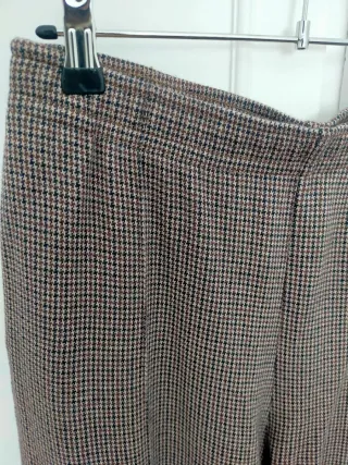 Pantalón PAN pata de gallo tobillero