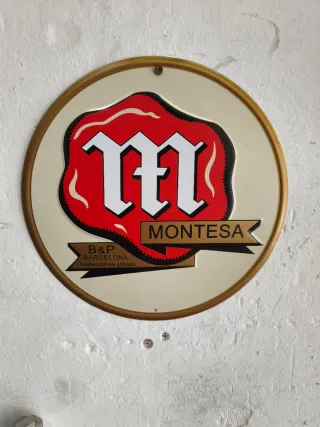 Placa Montesa m B&P Barcelona