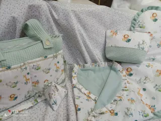 Bolso para carrito de bebé y conjunto colchoneta