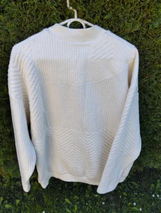 Chaqueta Zara Algodón Blanca